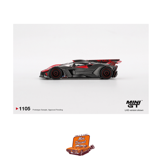 Mini GT #1105 Bugatti Bolide Red