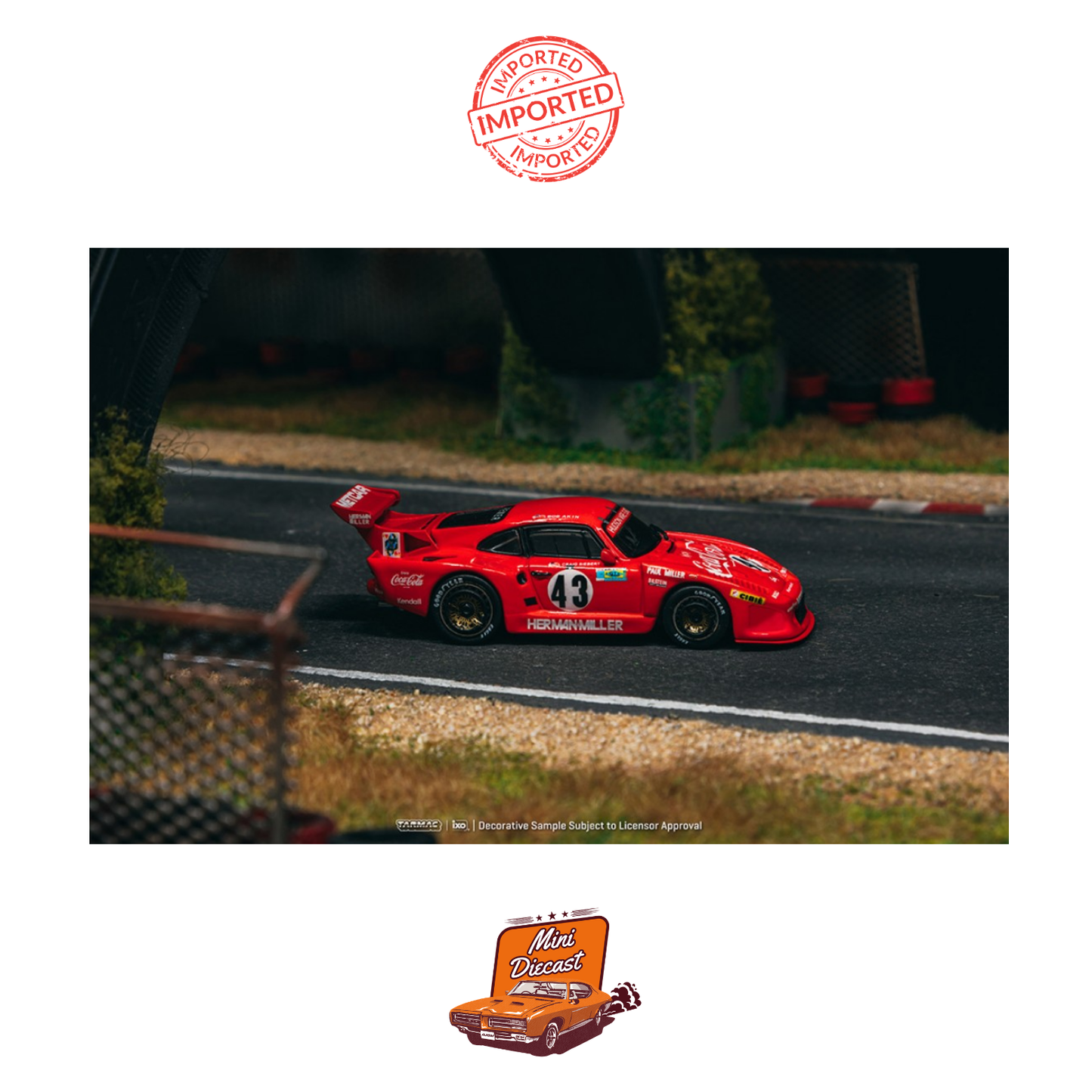 Tarmac Works Porsche 935 K3 24h of Le Mans 1981 (Coca-Cola Livery)