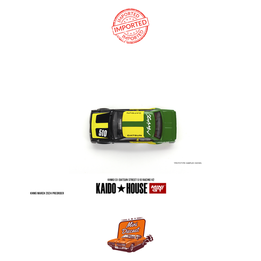 Mini GT #131 Kaido House Datsun Street 510 Racing V2