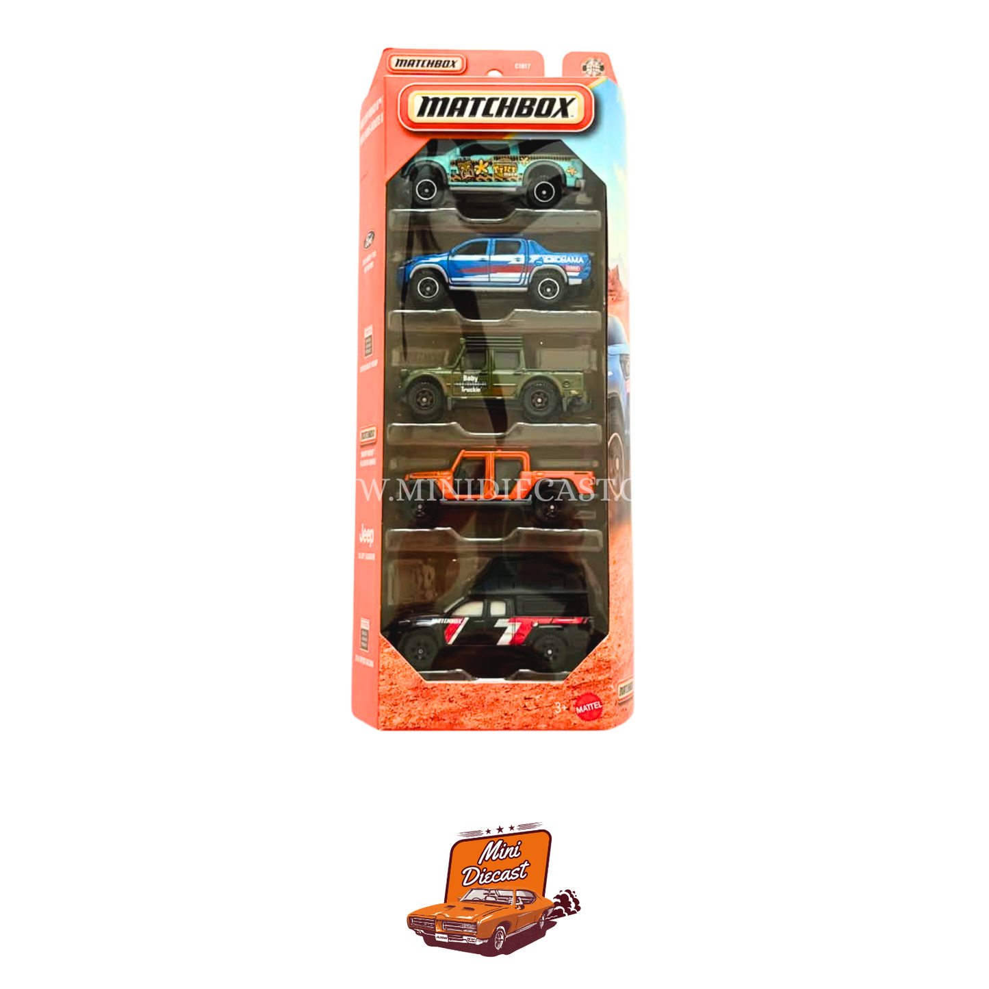Matchbox 2026 5 Pack – MBX Off Road II