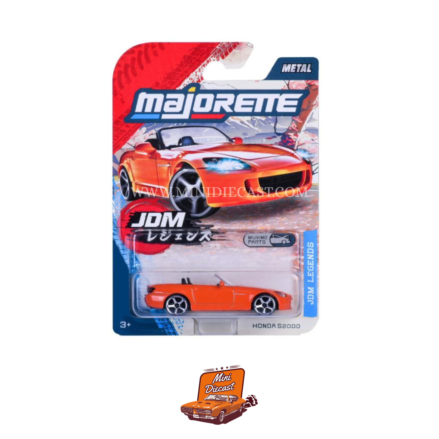 Majorette JDM Legends Honda S2000