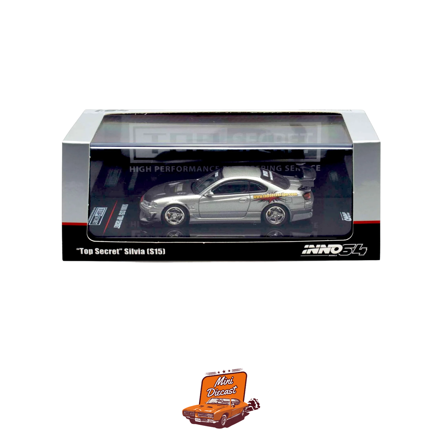 INNO64 Top Secret Silvia (S15) Silver IN64-S15TS-SIL