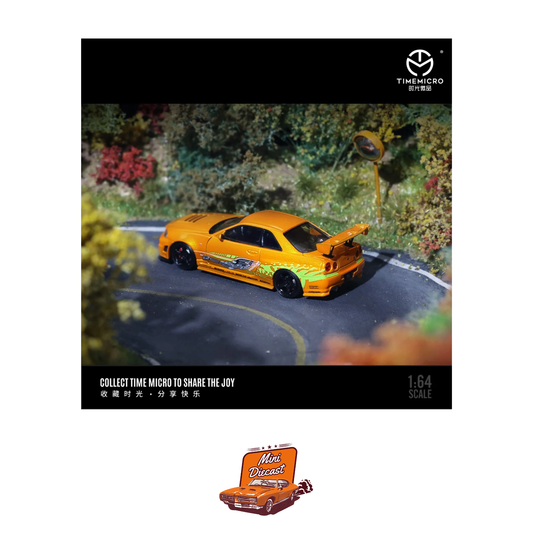 Time Micro Nissan Skyline GT-R R34 (TM643436)