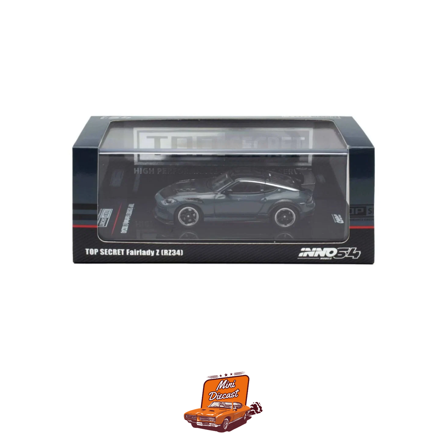 INNO64 Top Secret Fairlady Z (RZ34) Stealth Gray IN64-Z34TS-SG