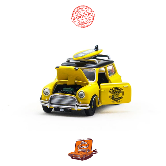 Tiny City Bruce Lee Mini Cooper Mk 1 Hong Kong 1:50 Scale