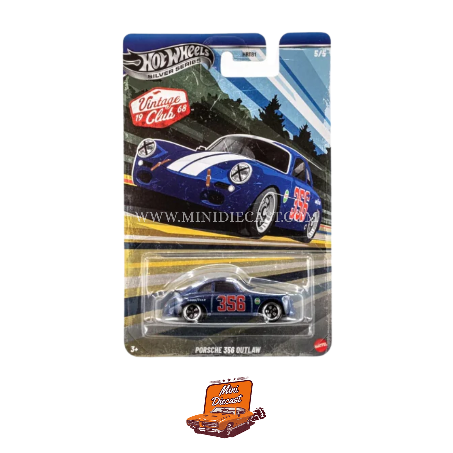 Hot Wheels Silver Series Vintage Club – Mix 2 2026 – Set of 5