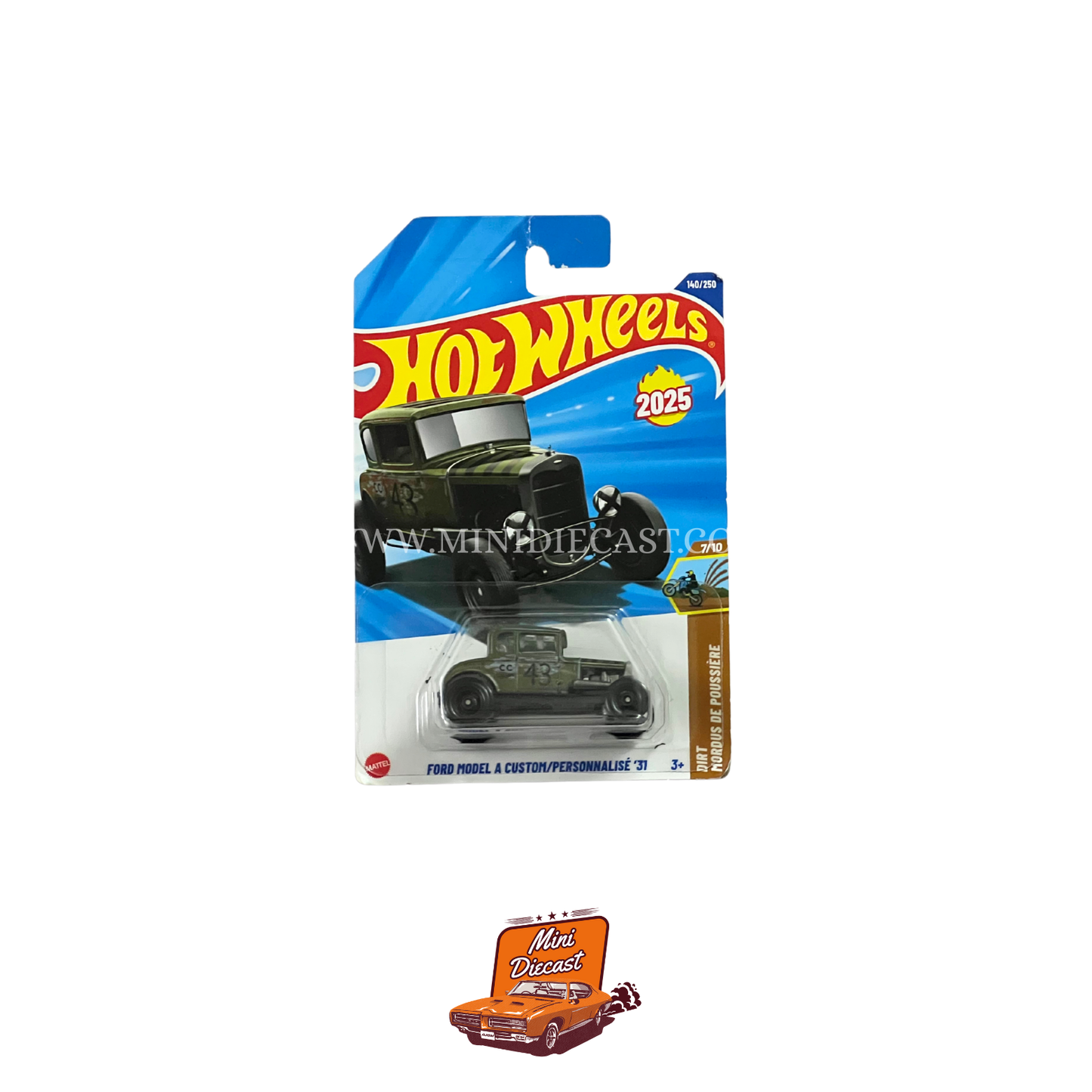 Hot Wheels Mainline – Ford Model A Custom / Personalise ’31