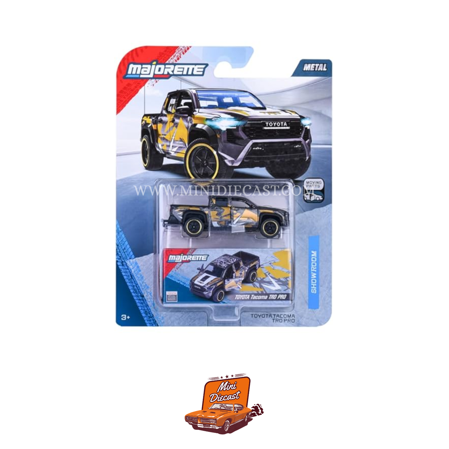 Majorette Showroom Deluxe Cars Toyota Tacoma TRD Pro