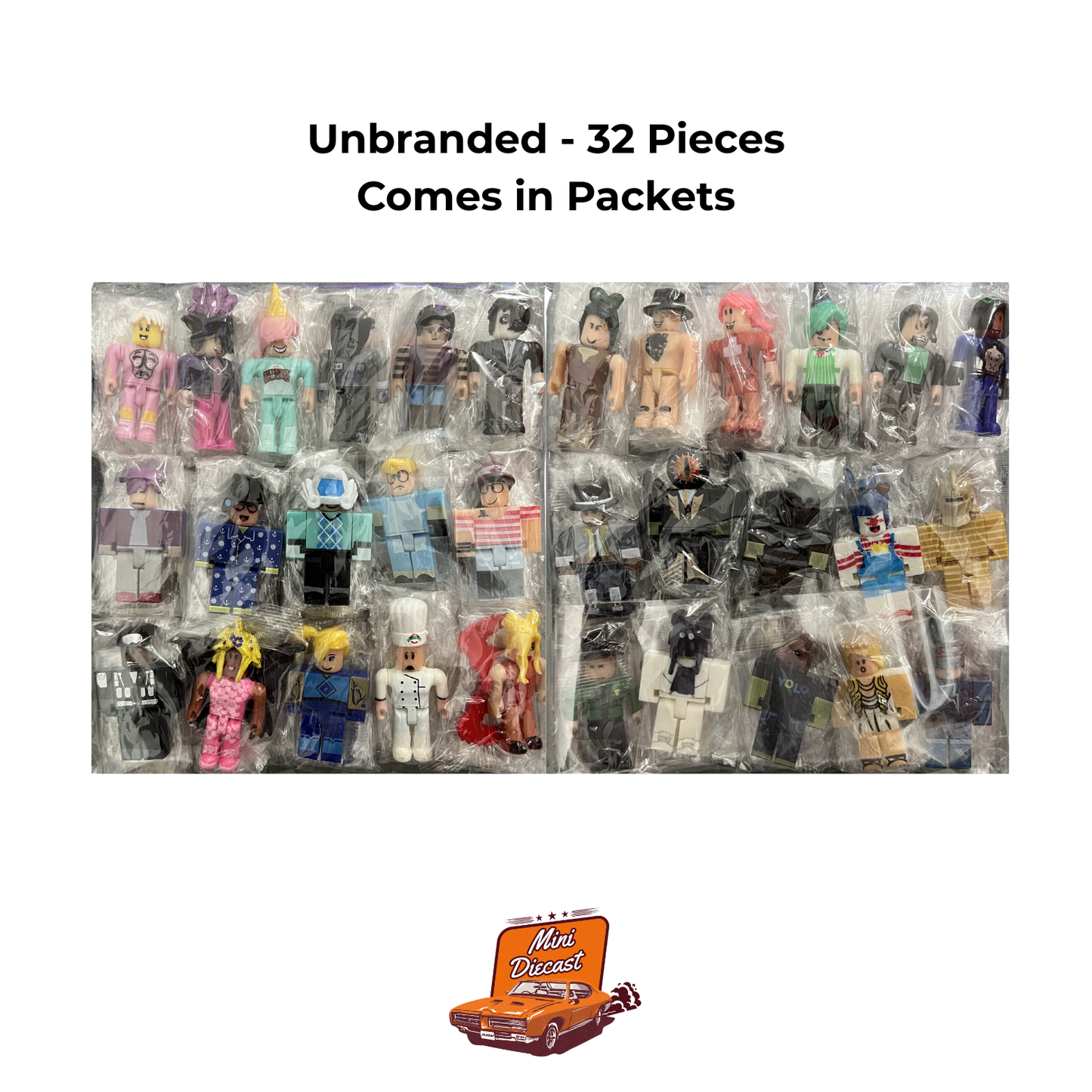 Mini Character Figures Inspired by Roblox – 32 Pieces (Imported) – Set 2