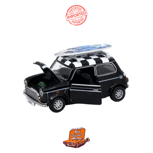 Tiny City No.16 Mini Cooper Mk 1 (with Surfboard) 1:50 Scale