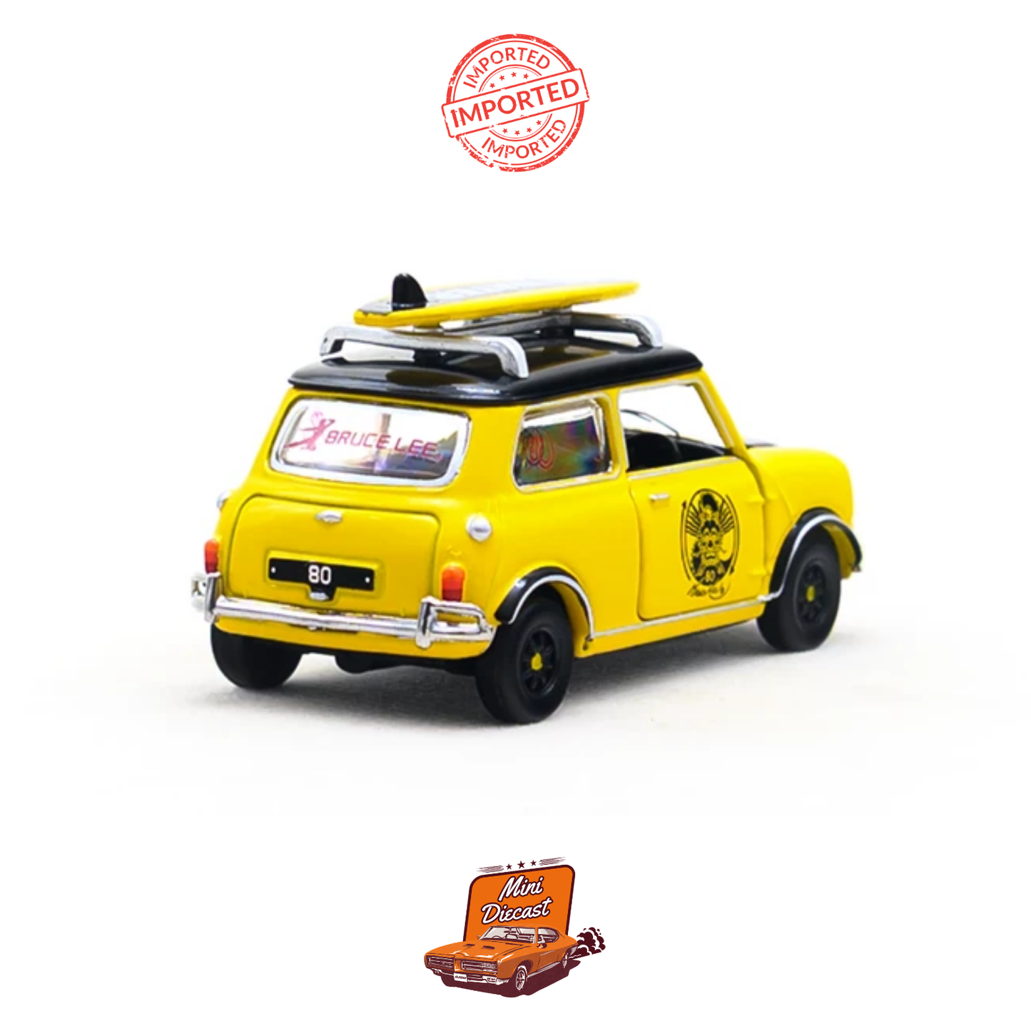 Tiny City Bruce Lee Mini Cooper Mk 1 Hong Kong 1:50 Scale