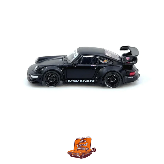 INNO64 Porsche RWB 964 Black Matt 1:64