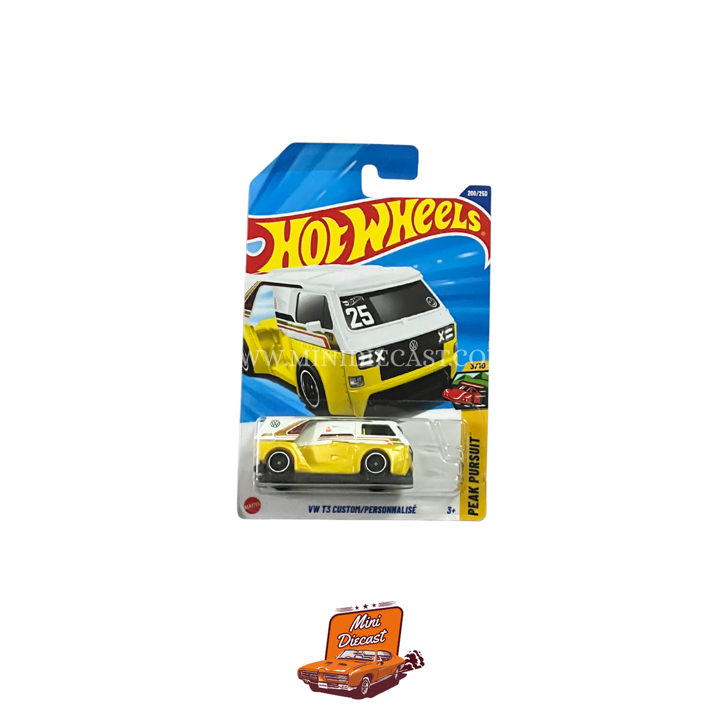 Hot Wheels Mainline – VW T3 Custom / Personnalisé