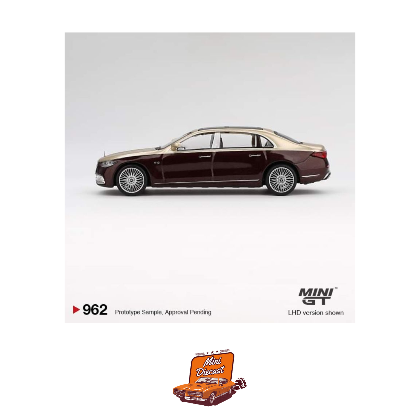 Mini GT #962 – Mercedes-Maybach S 680 (Open Box)