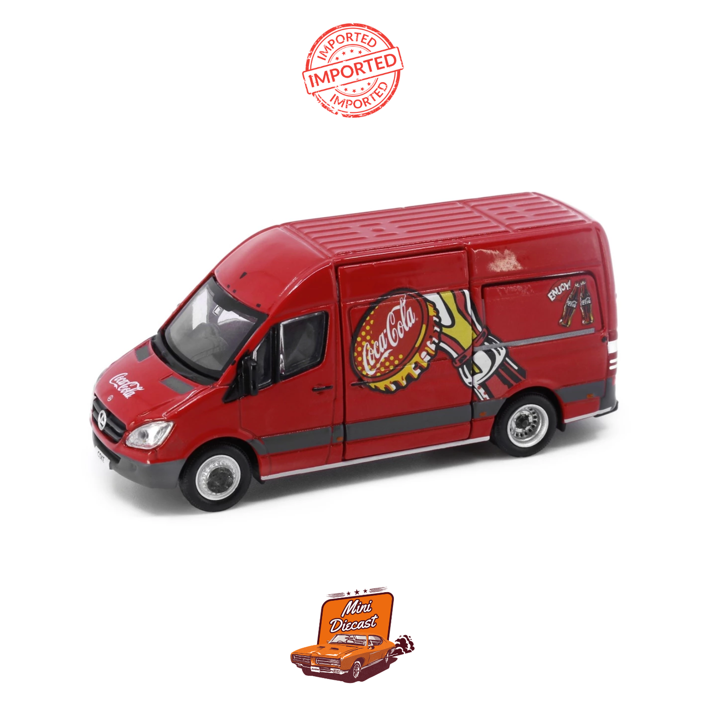 Tiny City x Coca-Cola Mercedes-Benz Sprinter 1:76 Scale