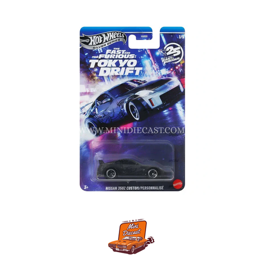 Hot Wheels Silver Series The Fast & The Furious Tokyo Drift Set of 5 Cars