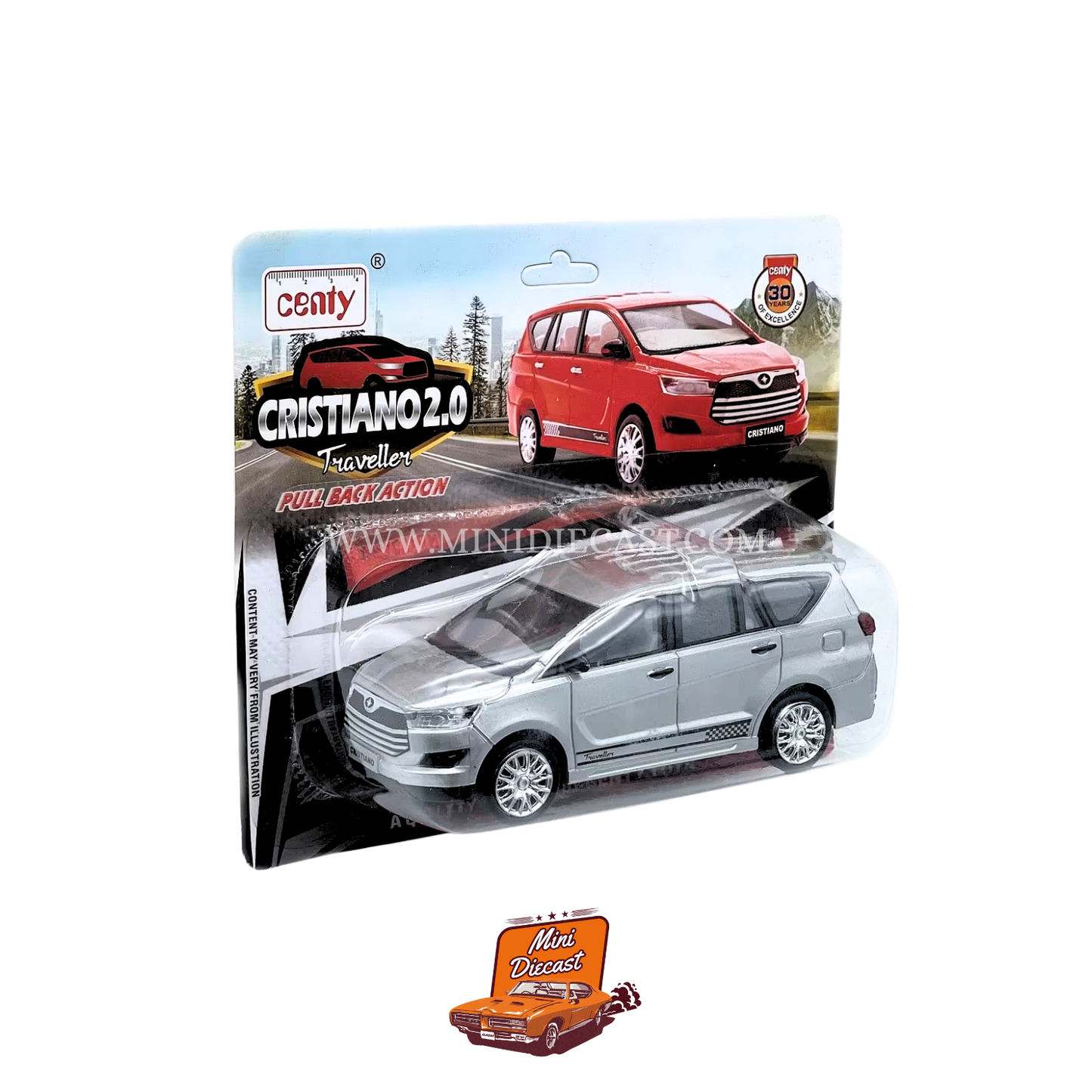 Centy Toys Innova Crysta Silver