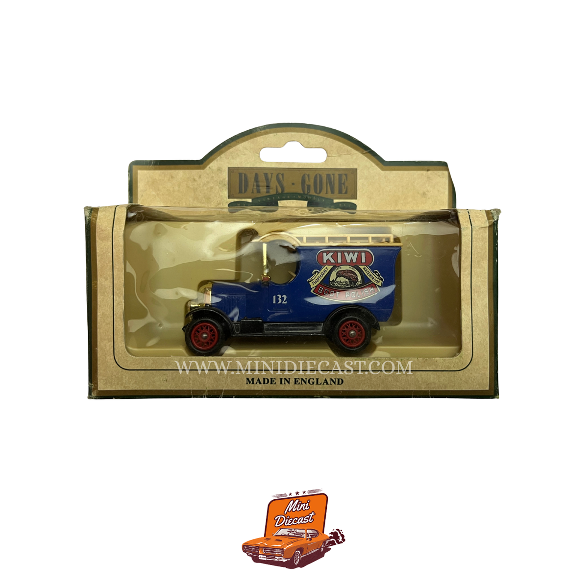 Lledo Days Gone Vintage Models 50008 1926 Bull Nose Morris Van KIWI BOOT POLISH