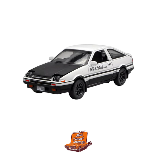 1985 Toyota Sprinter Trueno AE86 – 1:35 Scale Pull Back Car with Light & Sound