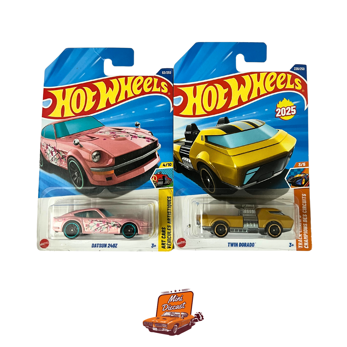 Hot Wheels Mainline (Set of 2) – Datsun 240Z / Twin Dorado