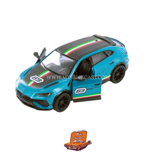 Kinsmart Lamborghini Urus Performante (Livery Edition) – 1:40 Scale Teal