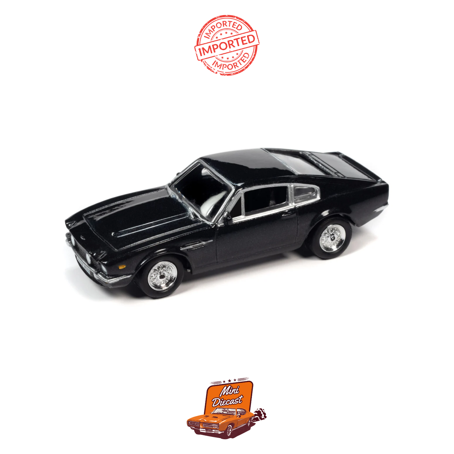 Johnny Lightning James Bond 007 “The Living Daylights” 1987 Aston Martin V8 (Imported)