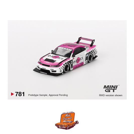Mini GT #781 Nissan LB-Super Silhouette S15 Silvia Auto Finesse SEMA 2023 (Blister Pack) (Imported)