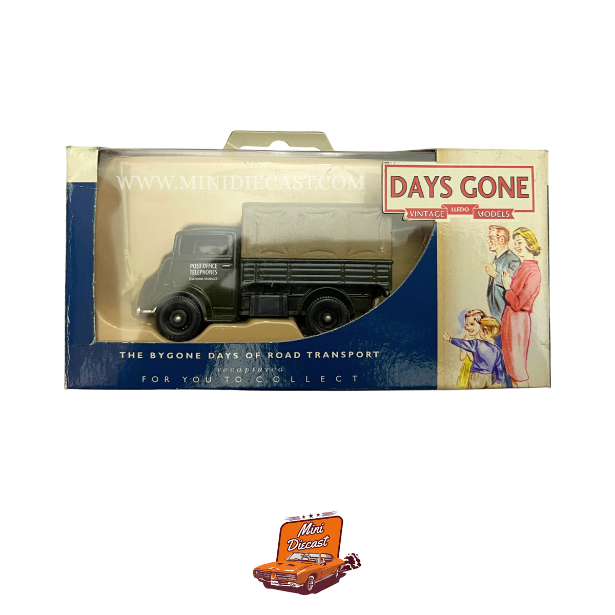 Lledo Days Gone Vintage Models Fordson 7V Truck Post Office Telephones DG100002
