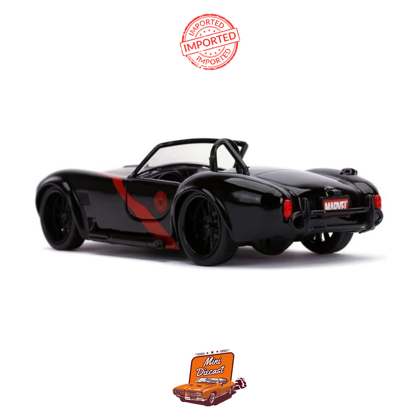 Jada Hollywood Rides “Spider-Man” 1965 Shelby Cobra 427 S/C 1:32 Scale