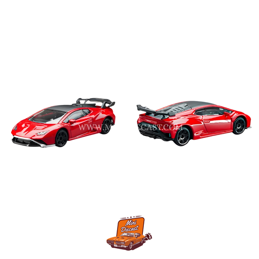CCA Lamborghini Huracán STO (Red) – Blister Pack (With Stackable Display Box)