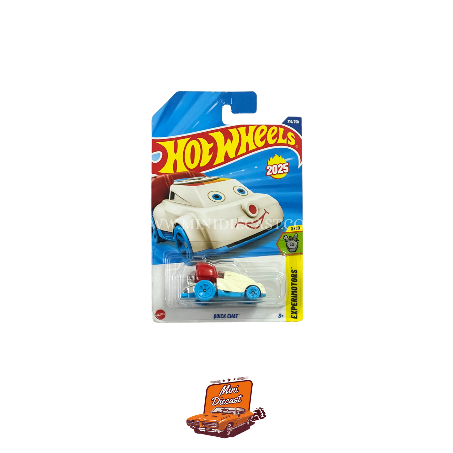 Hot Wheels Mainline – Quick Chat (White)