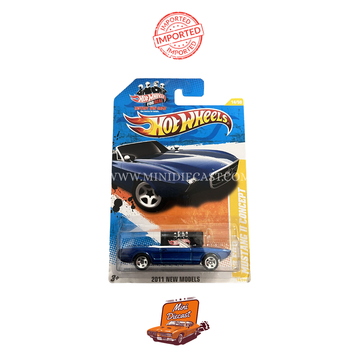 Hot Wheels Mainline – ’63 Ford Mustang II Concept (Imported)
