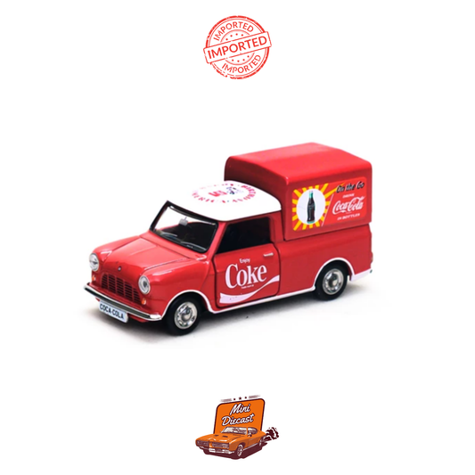 Tiny City x Coca-Cola Morris Mini Pickup 1:50 Scale