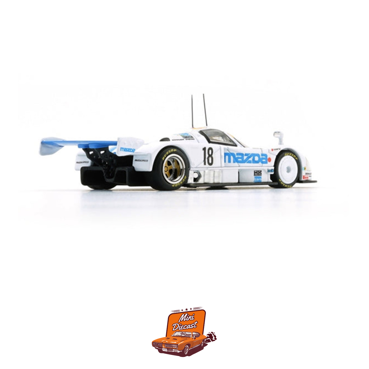 BM Creations Mazda 787B 1991 24 Hours Le Mans #18 White (Canada Exclusive) (64B0438)