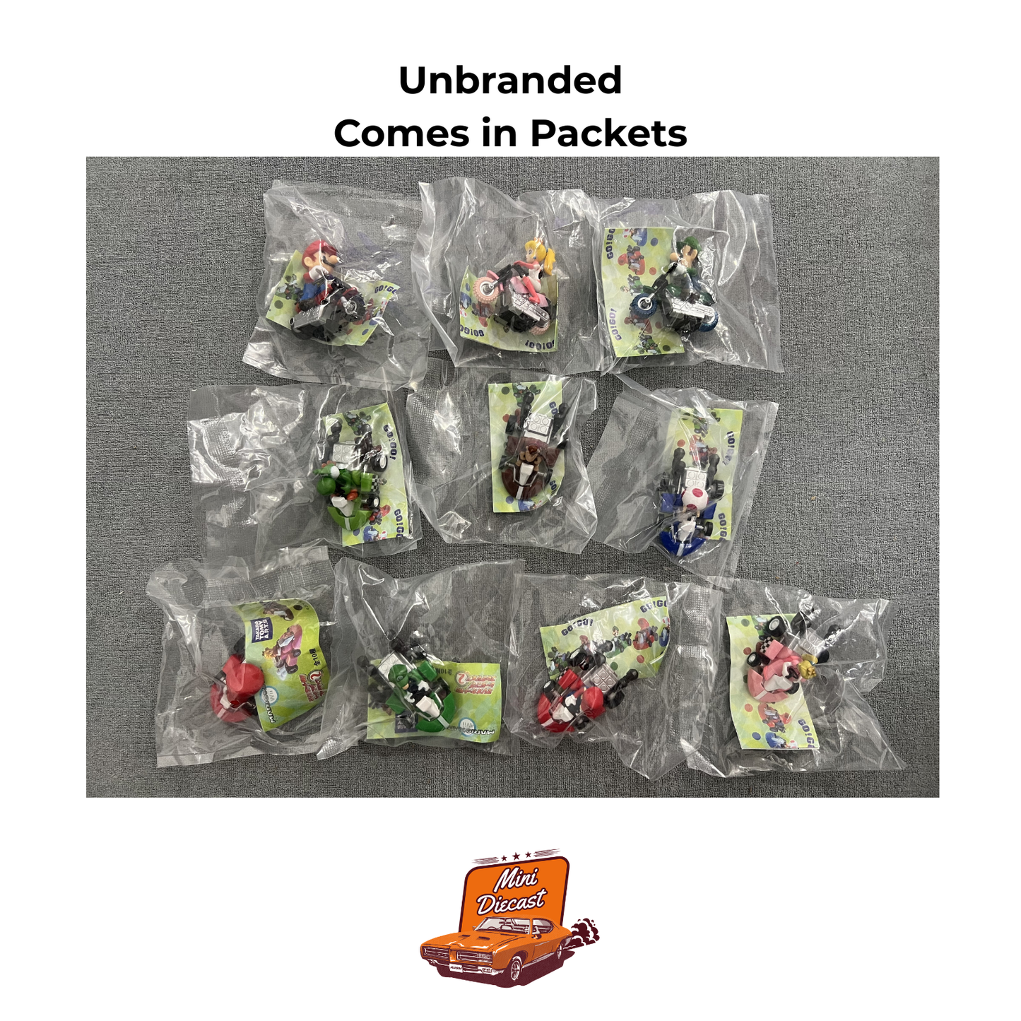 Mario Cart Pull Back Collection (Imported)