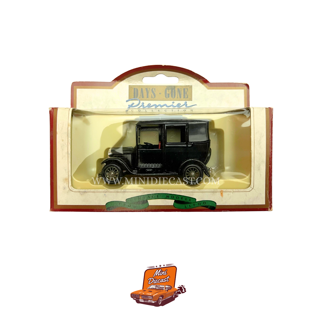 Lledo Days Gone Vintage Models Premier Collection 1933 Austin Taxi Black (47001)