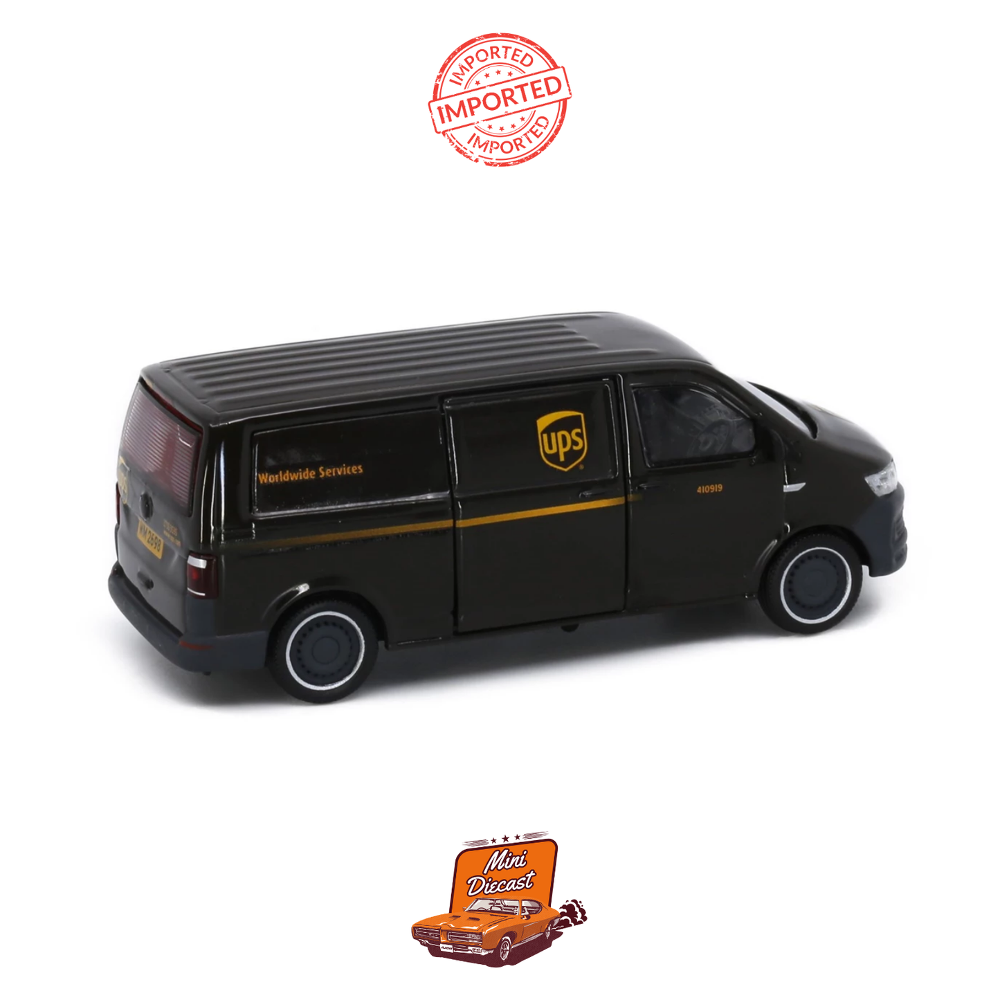 Tiny City Volkswagen T6 Transporter UPS 1:64 Scale