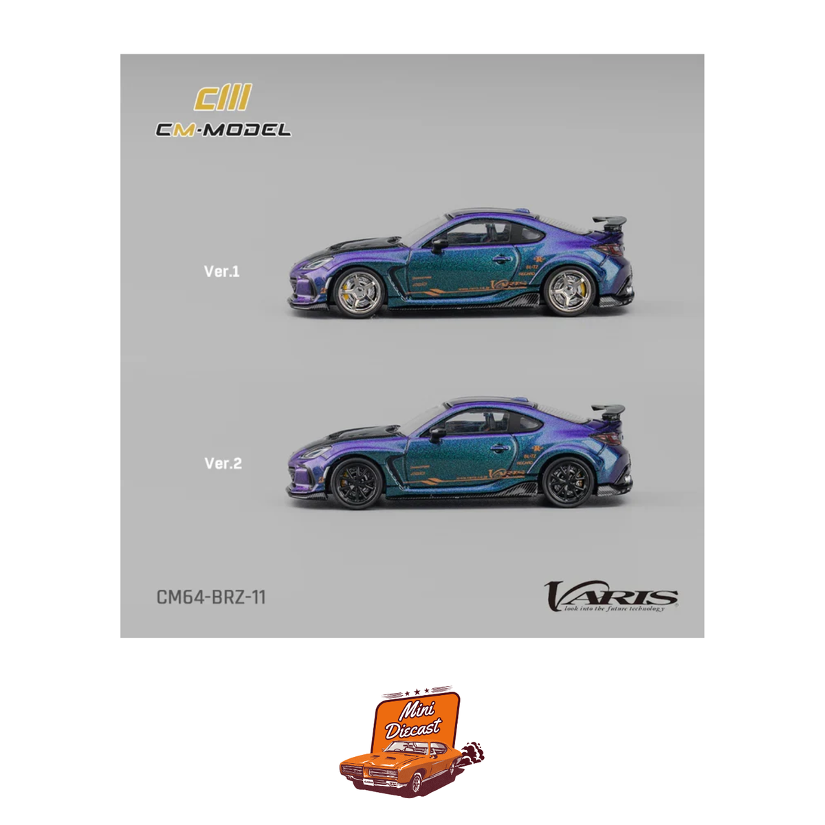 CM Model Subaru BRZ Varis Chroma Flair CM64-BRZ-11