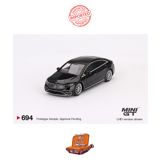 Mini GT #694 Mercedes-Benz EQS 580 4MATIC (Black)