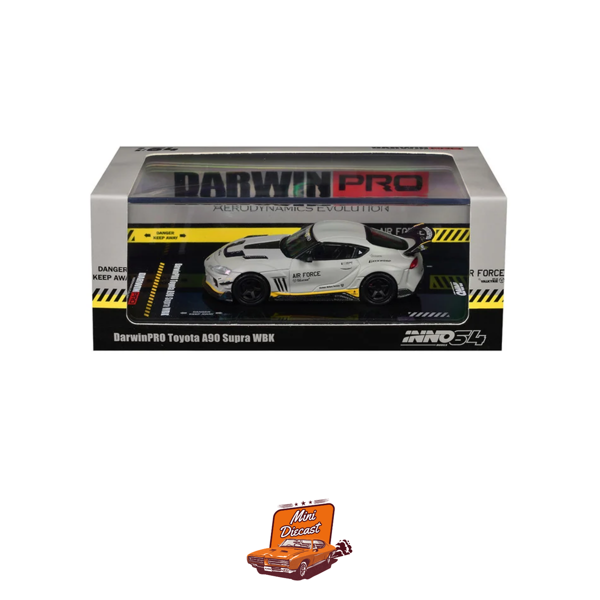 INNO64 Toyota Supra A90 "Darwin Pro" (Matte Grey) IN64-A90DP-MGRAY