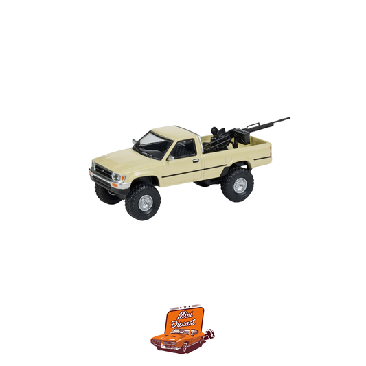 MASSDI 1994 Toyota Hilux (Desert Yellow) with Accessory Attachment (LN107)