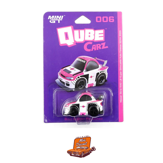 Mini GT Qube Carz #006 Nissan LB-Super Silhouette S15 Silvia Auto Finesse SEMA 2023