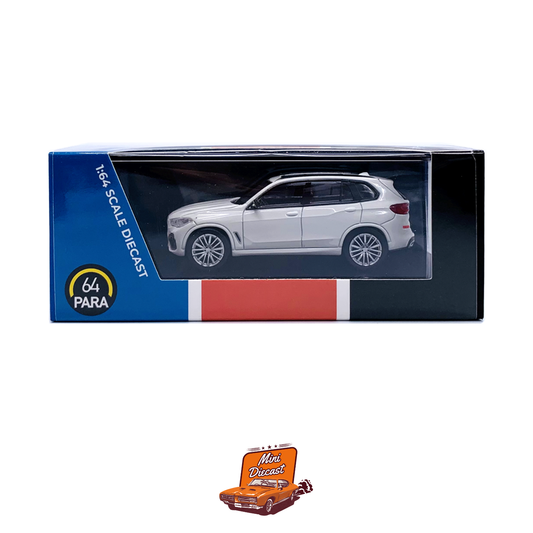 Para64 BMW X5 (G05) RHD – Mineral White (1:64 Scale)