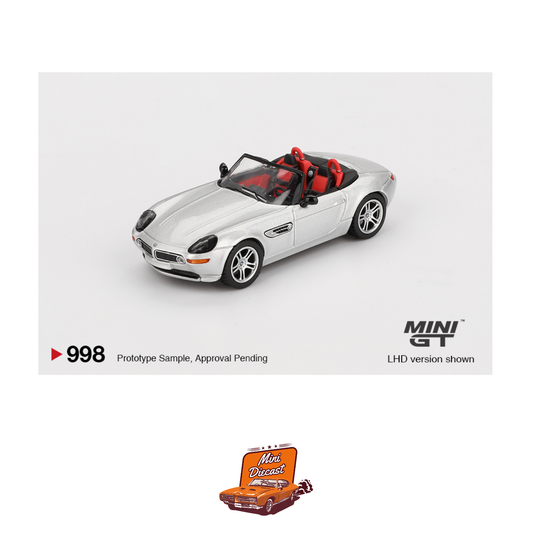 Mini GT #998 BMW Z8 Silver (Blister Pack) (Imported)
