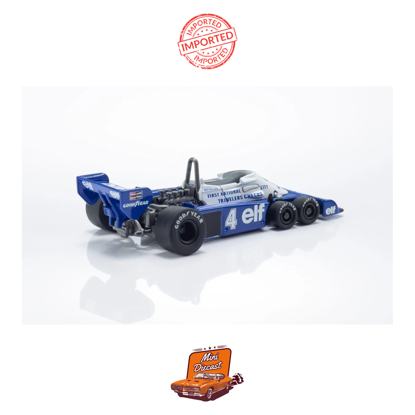 KYOSHO Tyrrell P34/2 No.4 (1977 Japanese GP)