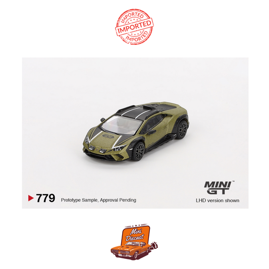 Mini GT #779 Lamborghini Huracán Sterrato (Verde Gea Matt)