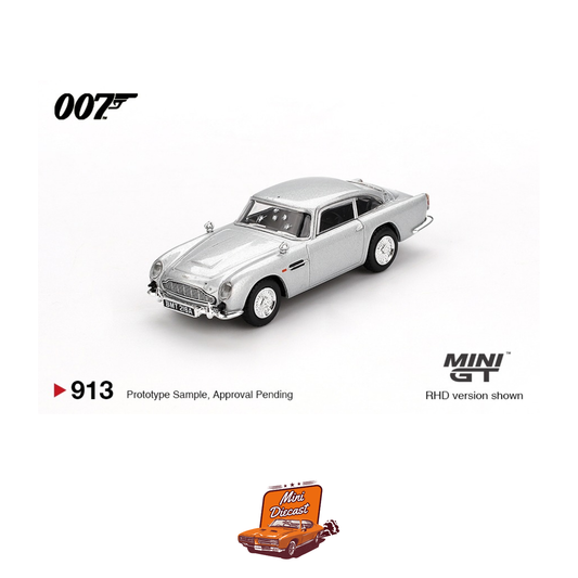 Mini GT #913 Aston Martin DB5 “Skyfall” – Coming Soon (ETA: Jan End 2026)