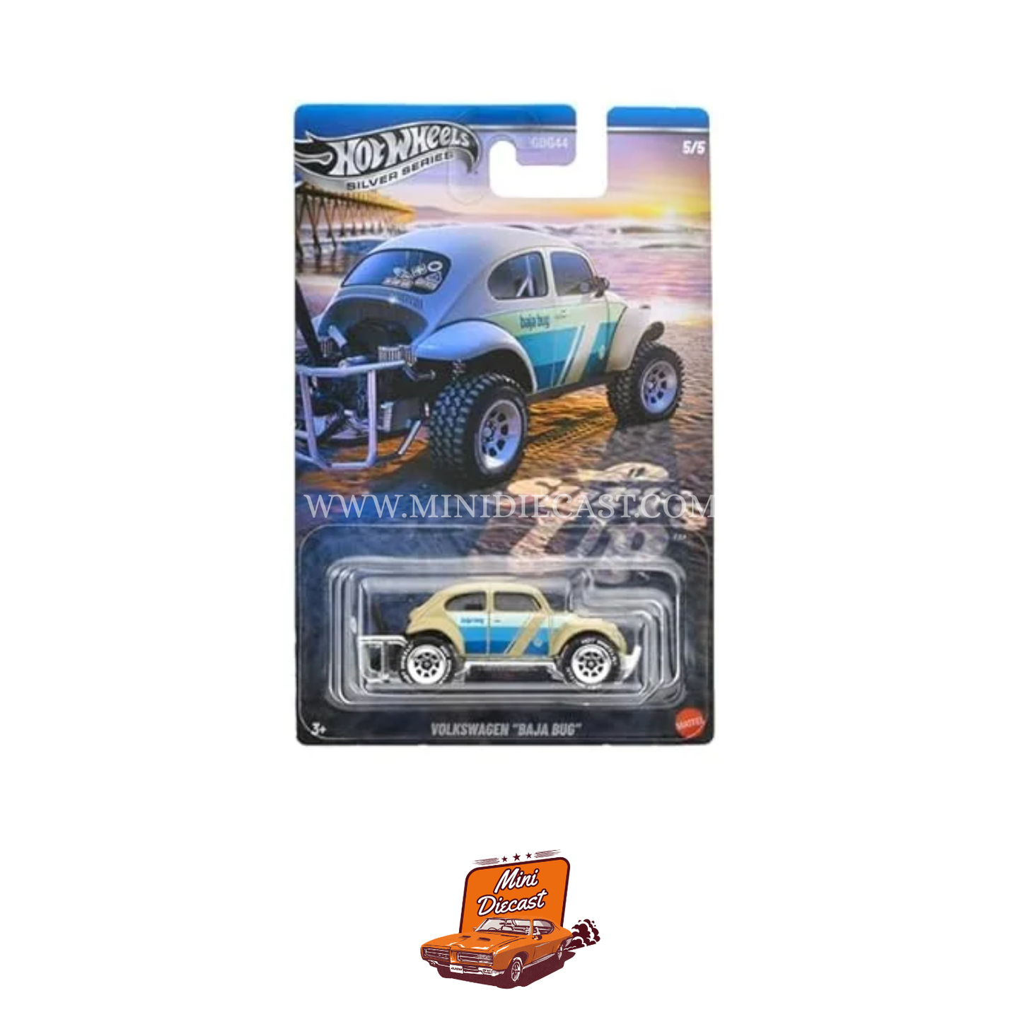Hot Wheels Silver Series Surf’s Up – Set of 5 (Imported)
