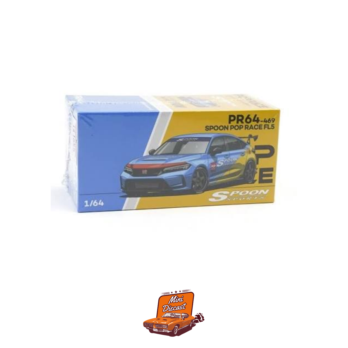 Pop Race x Tokyo Auto Salon 2025 Hong Kong Spoon Honda Civic Type R FL5 PR64-469