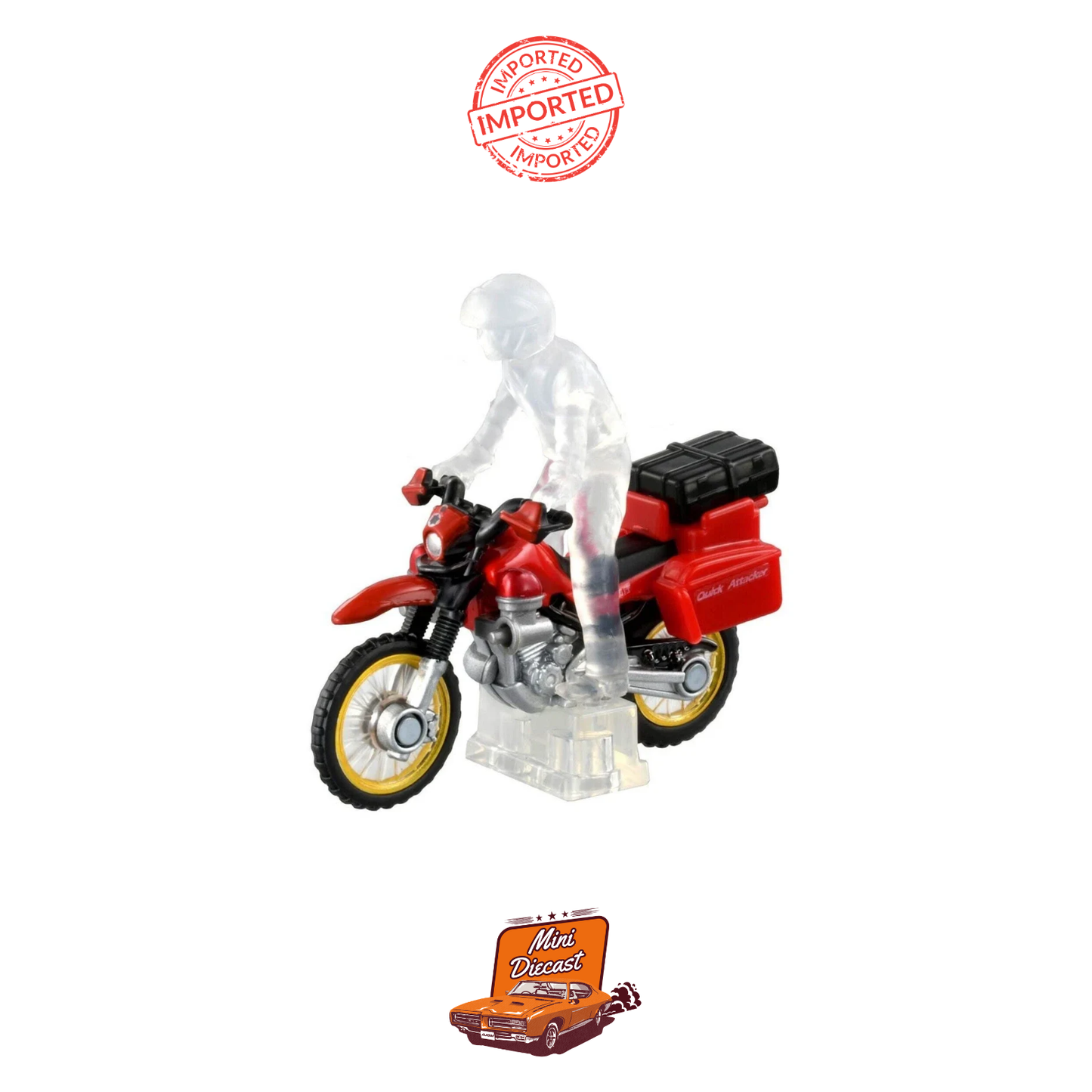 Takara Tomy Tomica No.40 Firefighting Motorcycle Quick Attacker